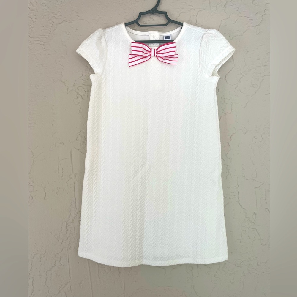 Janie and Jack girls white dress size 7